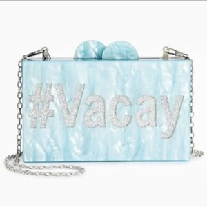 NWT Circus by Sam Edelman Aqua #Vacay Clutch